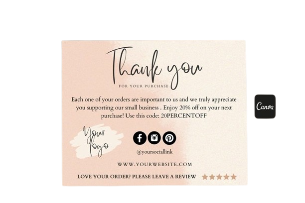 Review & Thank You Cards
