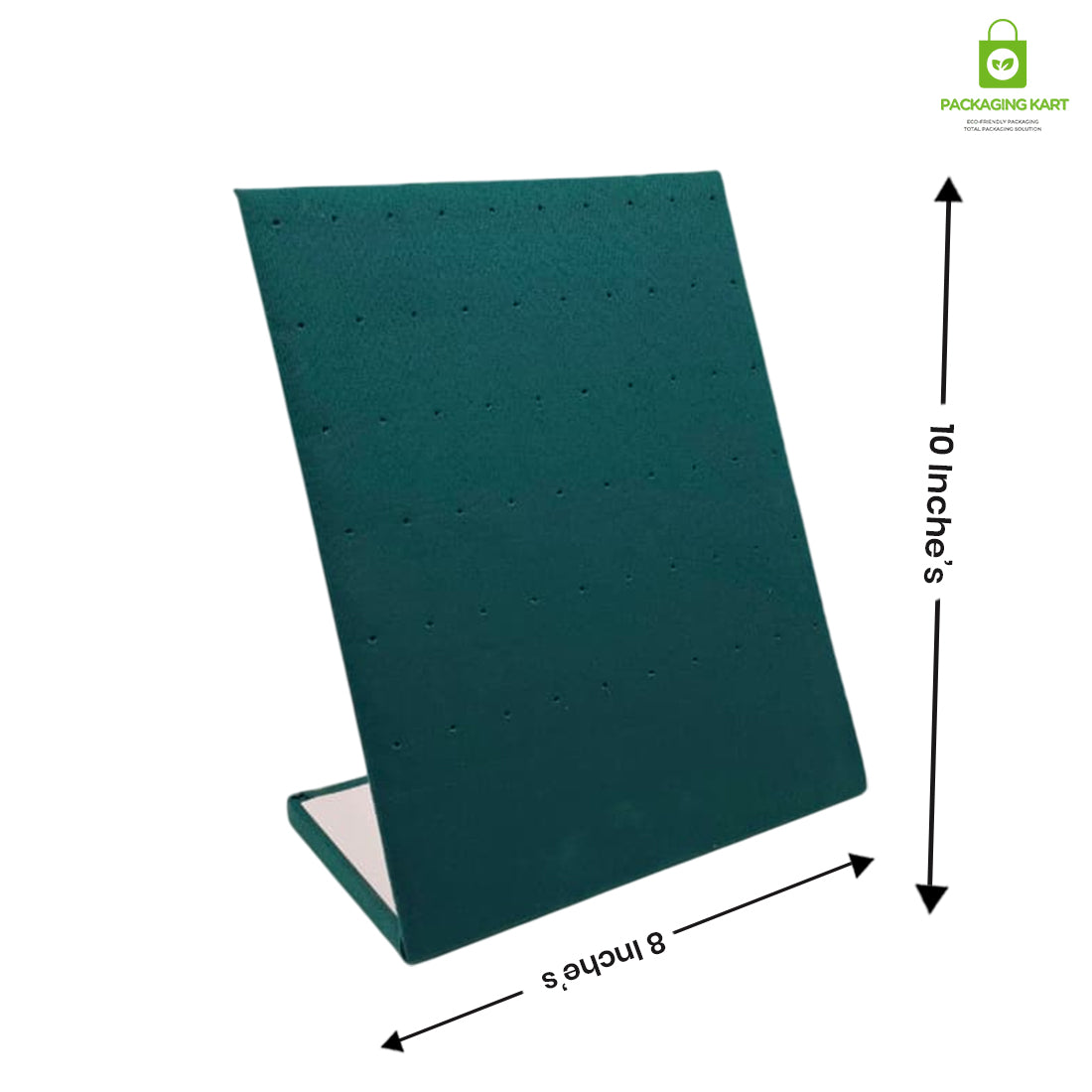 Velvet Green Jewellery Tray for Earrings & Studs