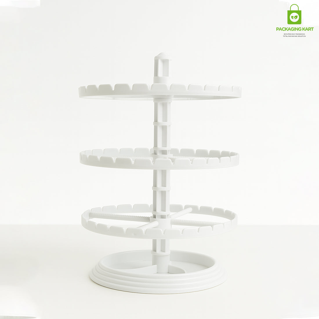 360° Rotating Earrings Stand – Jewelry Display Holder for Studs & Danglers