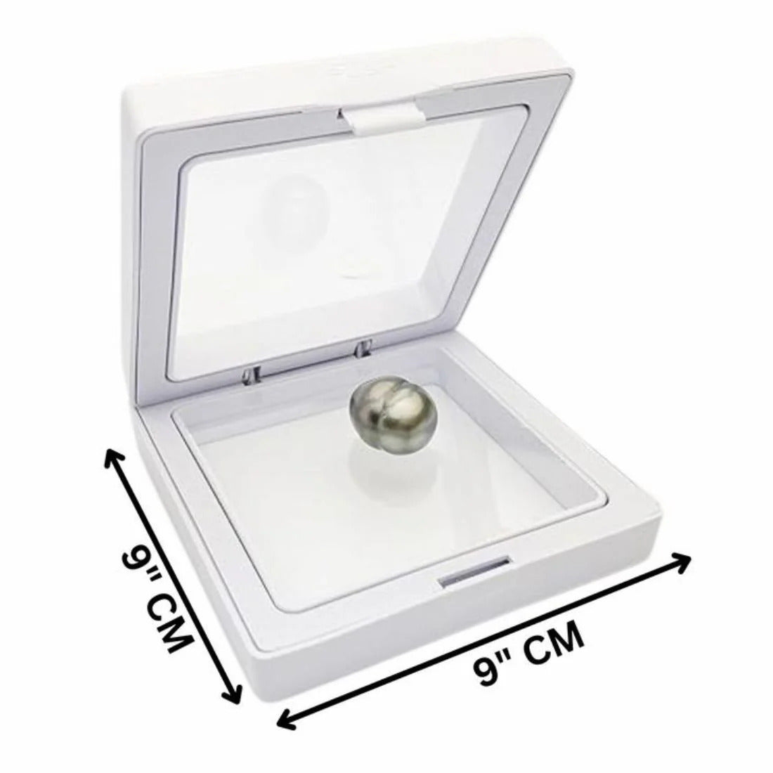9X9 Jewellery Floating Frame Display Box – 3D Effect for Rings & Pendants