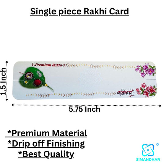 Rakhi Card with Message – Express Your Bond