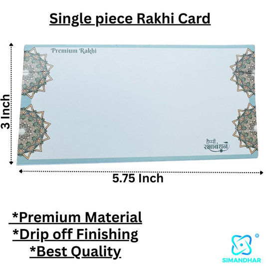 Personalized Couple Rakhi Card – Raksha Bandhan Gift for Husband & Wife-Rakhi Packaging Material