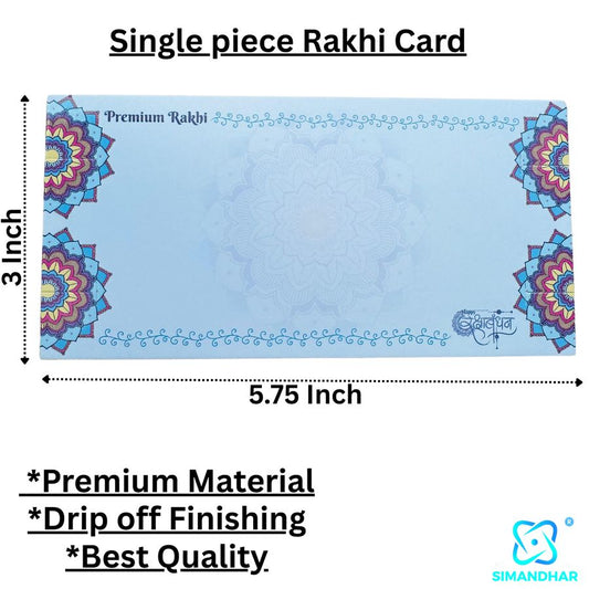 Couple Rakhi Card – Special Raksha Bandhan Greeting for Couples-Rakhi Packaging Material