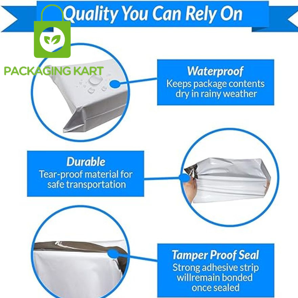 Waterproof Plain Courier Bags – Reliable Packaging for All Weather