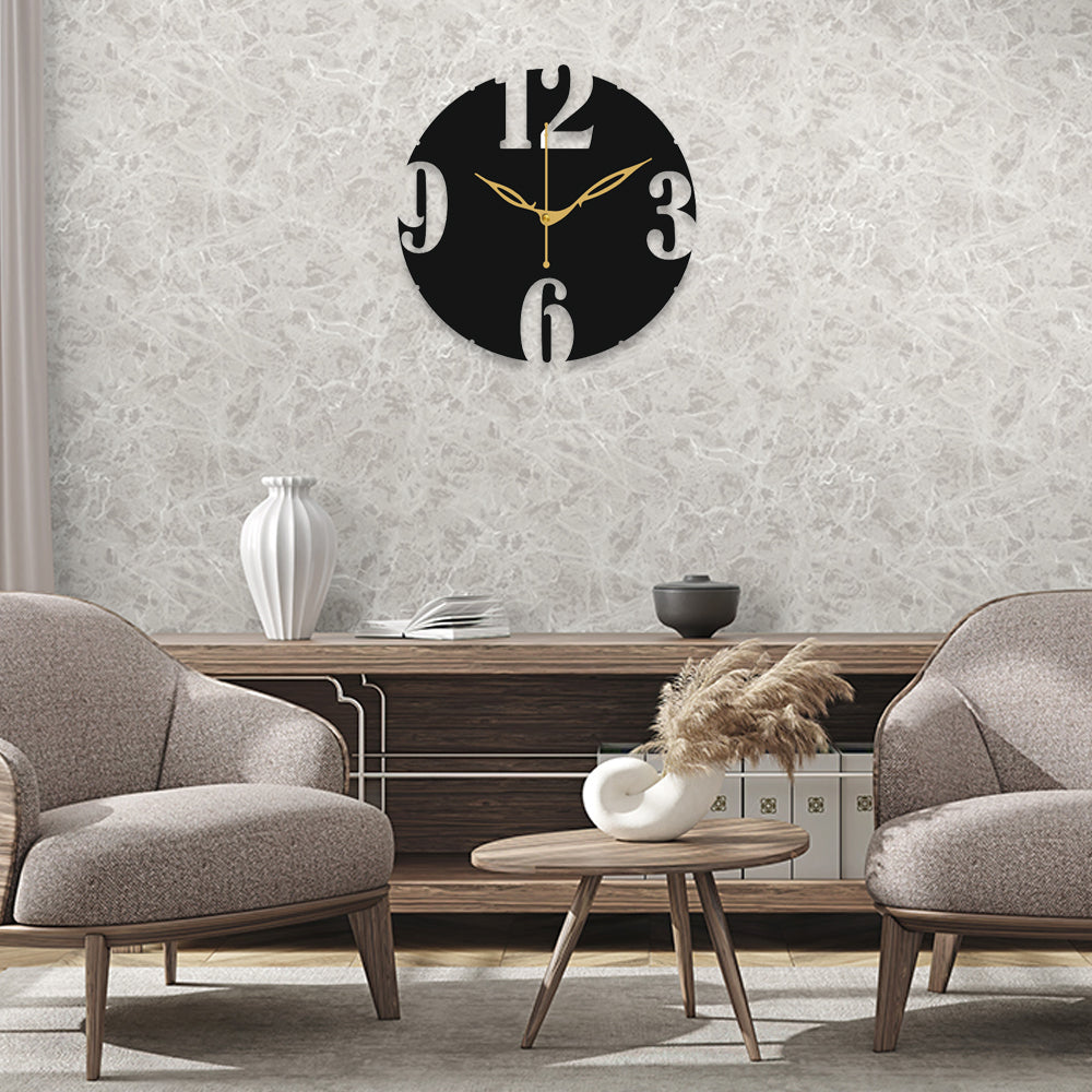 Premium Wooden Decorative Wall Clock for Timeless Charm