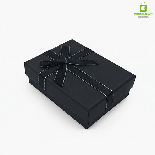 Premium Black Jewellery Organizer Box for Rings, Necklaces & Earrings