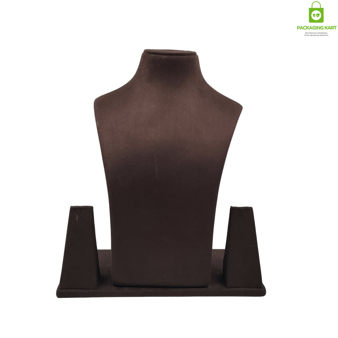 Premium Brown Velvet Bridal Jewellery Set ā Classic Elegance