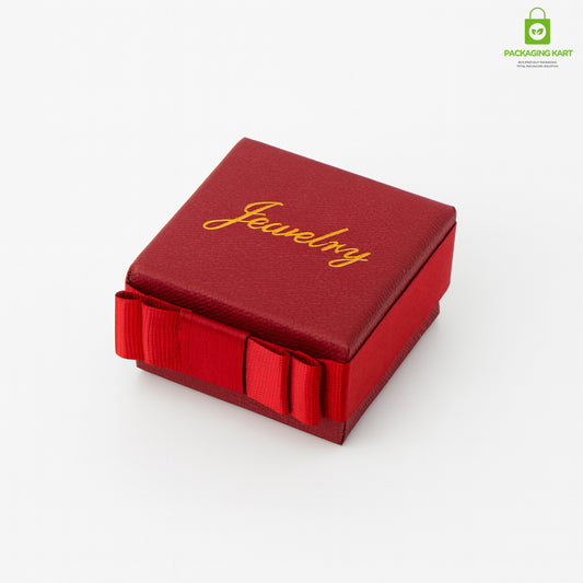 Red Multi-Layer Jewellery Box with Lock – Safe & Durable