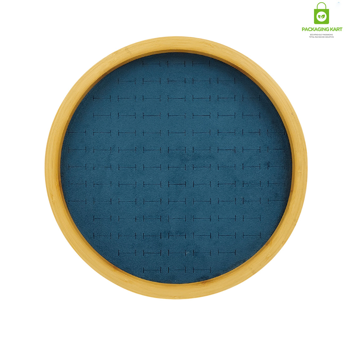 Green Round Ring Display Tray – Elegant Jewellery Organizer