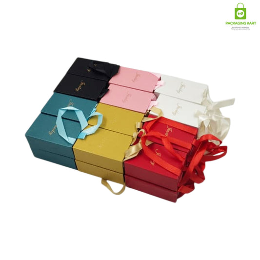 Stylish Fancy Jewellery Organizer Paper Box – Durable & Elegant