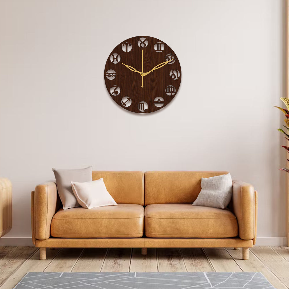 Metal Decorative Wall Clock for Industrial Style