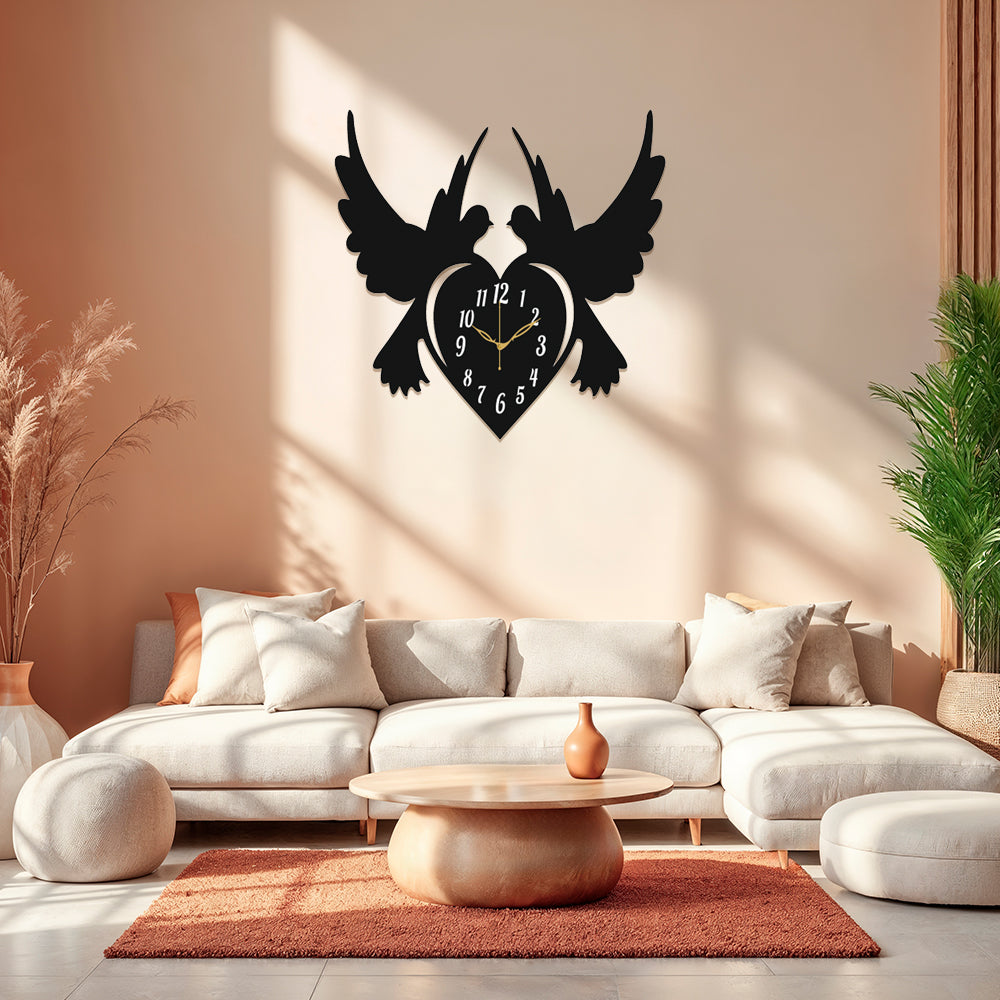 Designer Wooden Analog Wall Clock for Wall Decoration