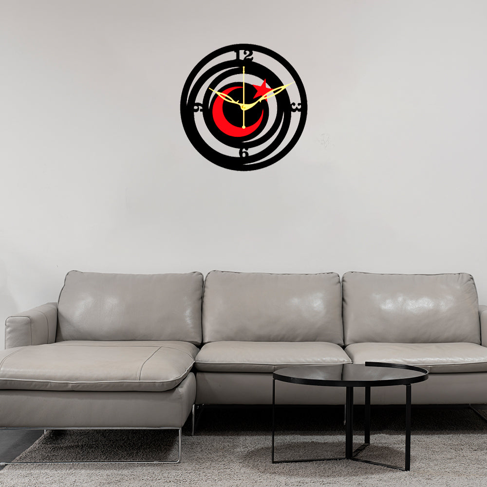 Premium Wooden Analog Wall Clock with Silent Movement