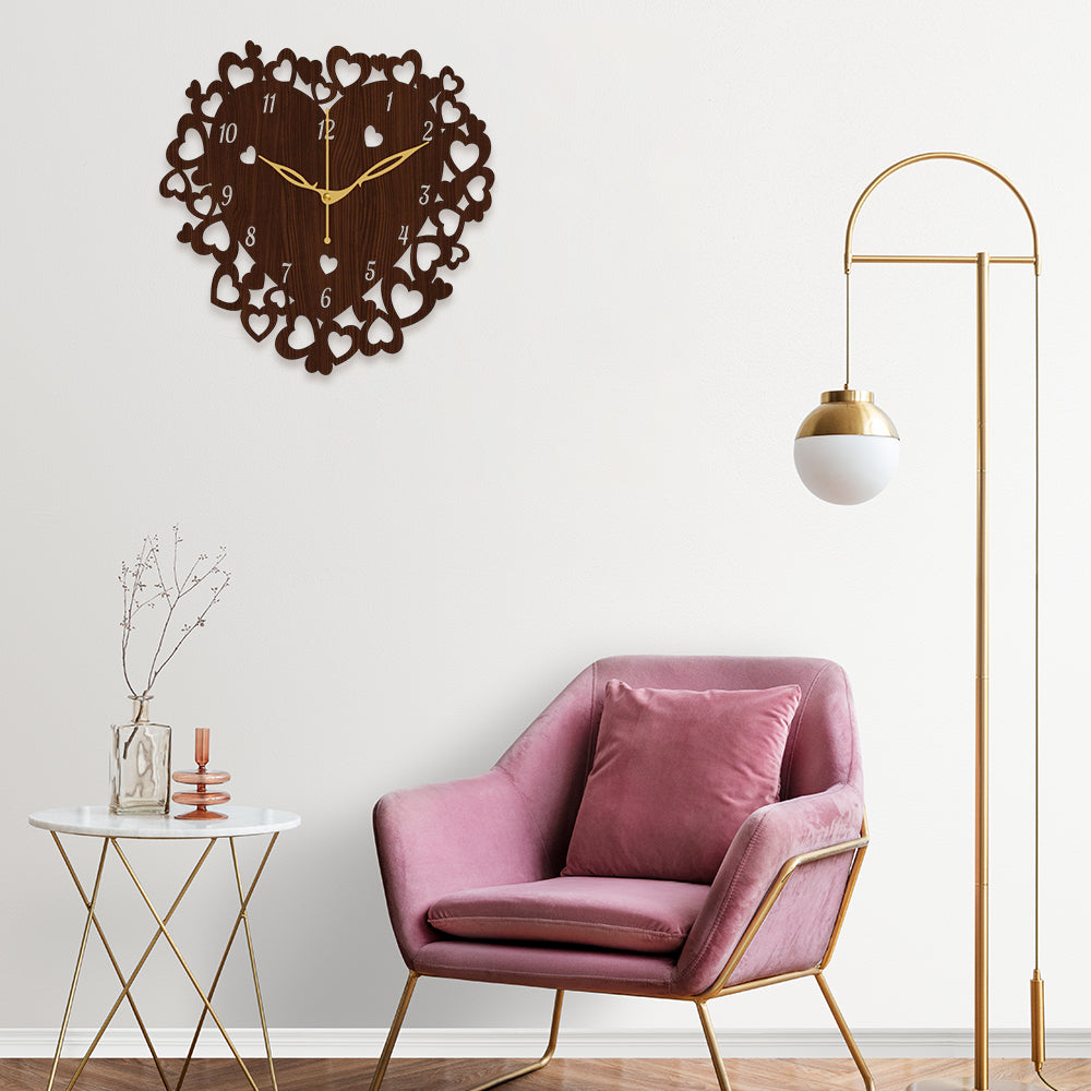 Luxury Oversized Decorative Wall Clock for Big Living Rooms