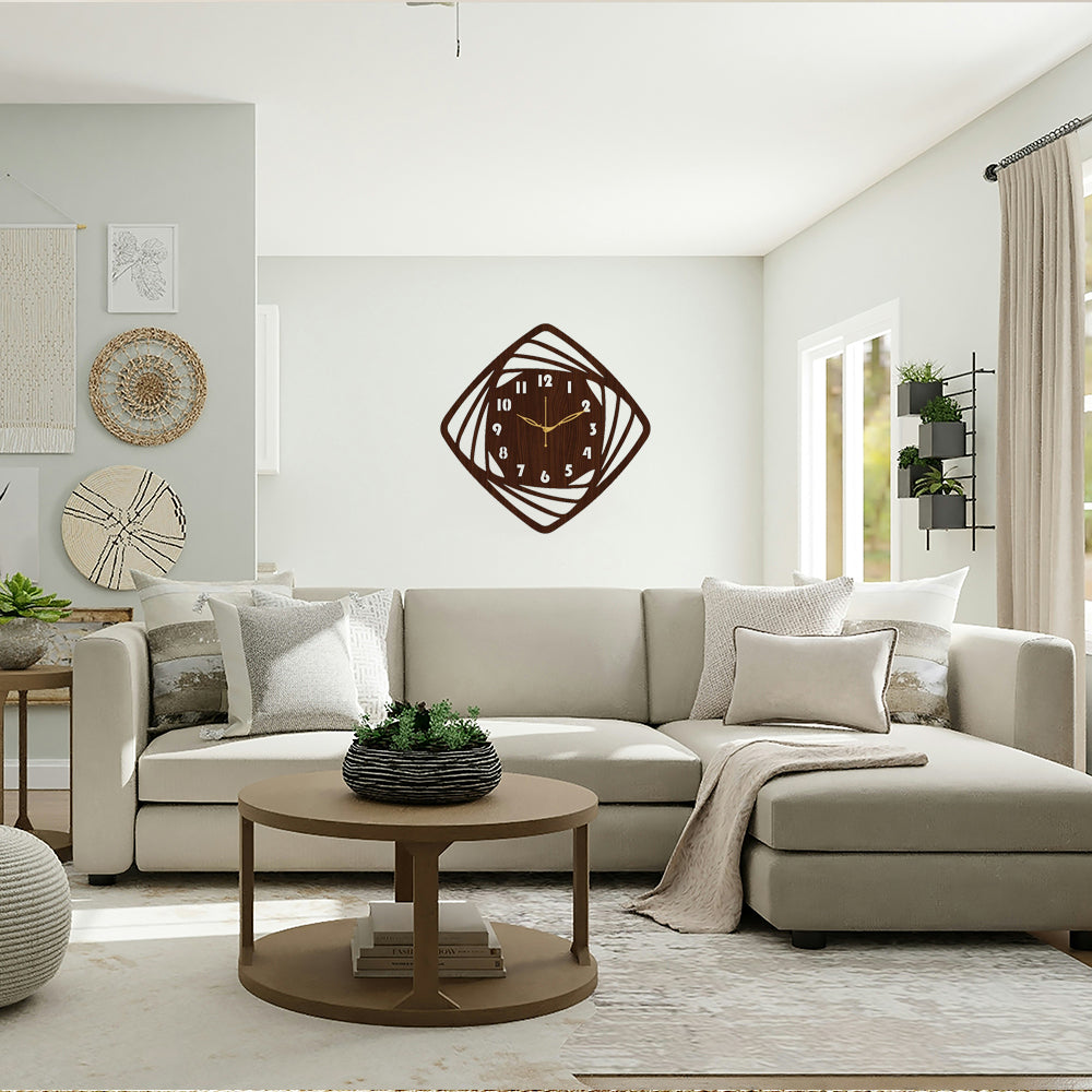 Chic Decorative Wall Clock for Modern Apartments