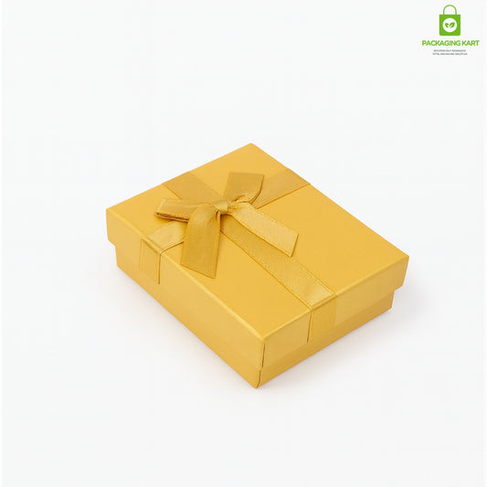 Yellow Multi-Layer Jewellery Box with Lock – Safe & Durable