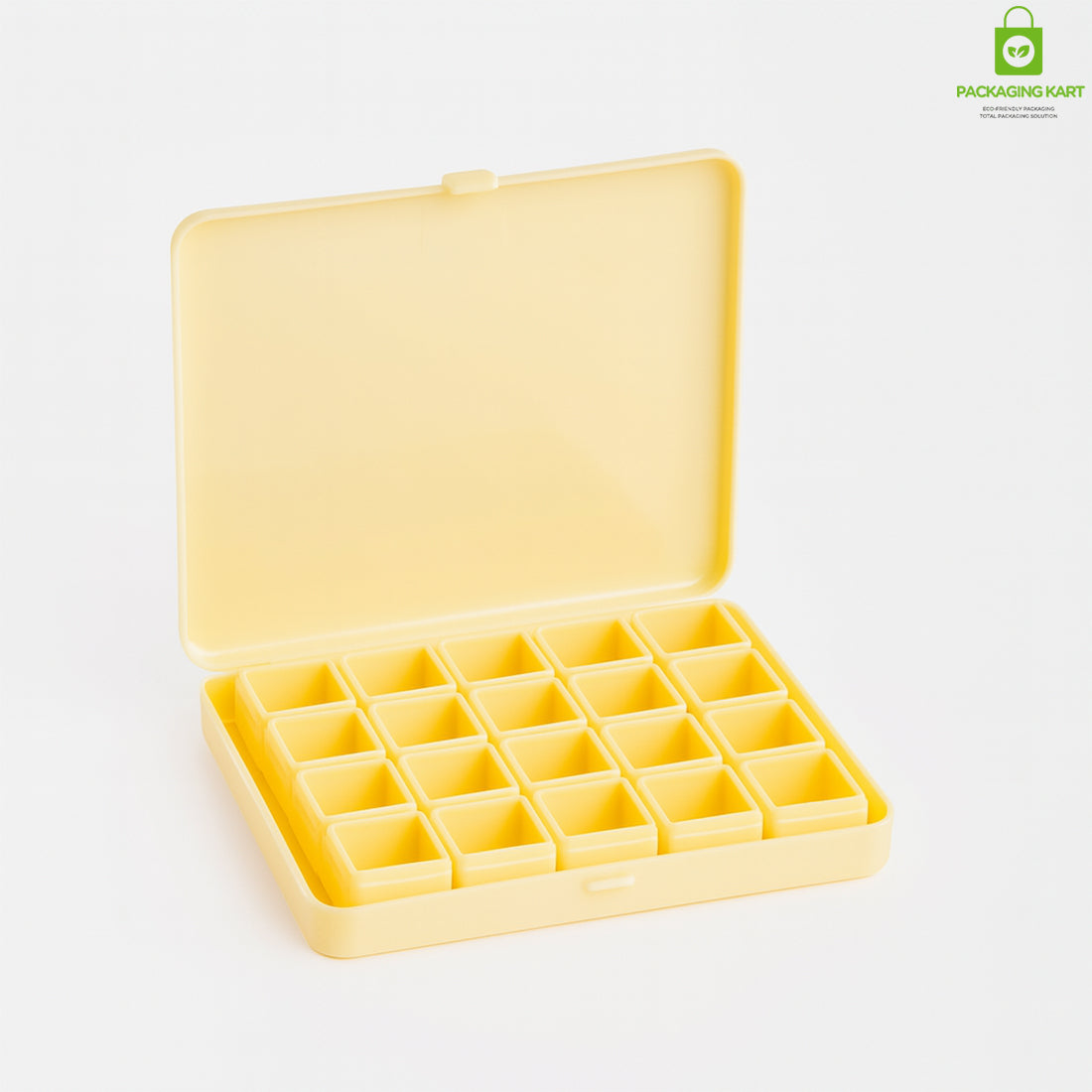 Premium Ivory Jewellery Plastic Box Set – 20 Pcs Organizer Pack