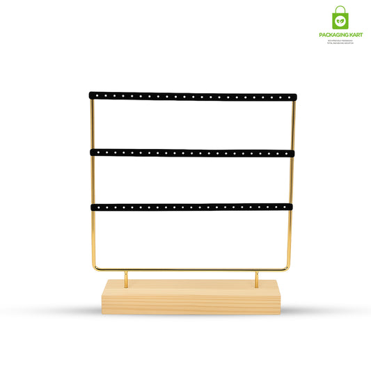 Yellow Earrings Tray Holder – Fancy & Durable Jewelry Organizer