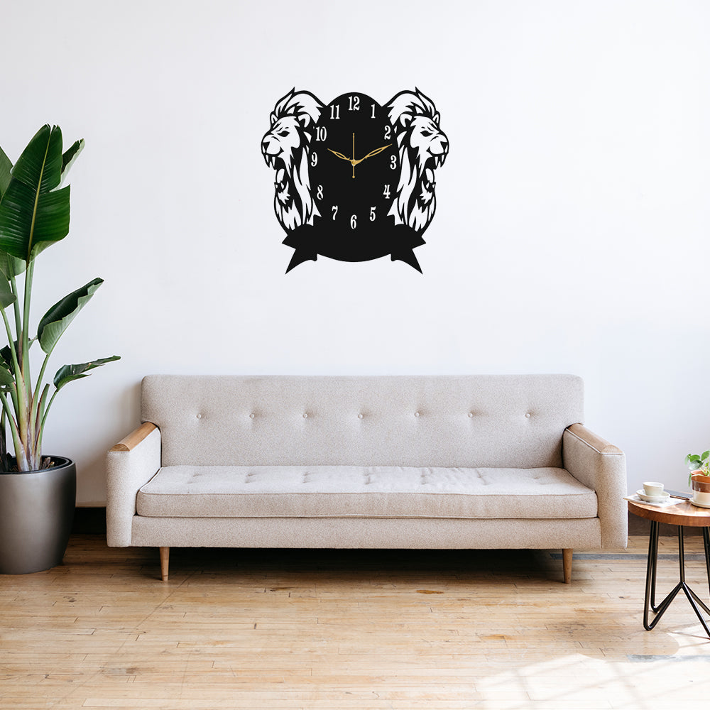 Wall Mounted Wooden Analog Clock – Home & Office