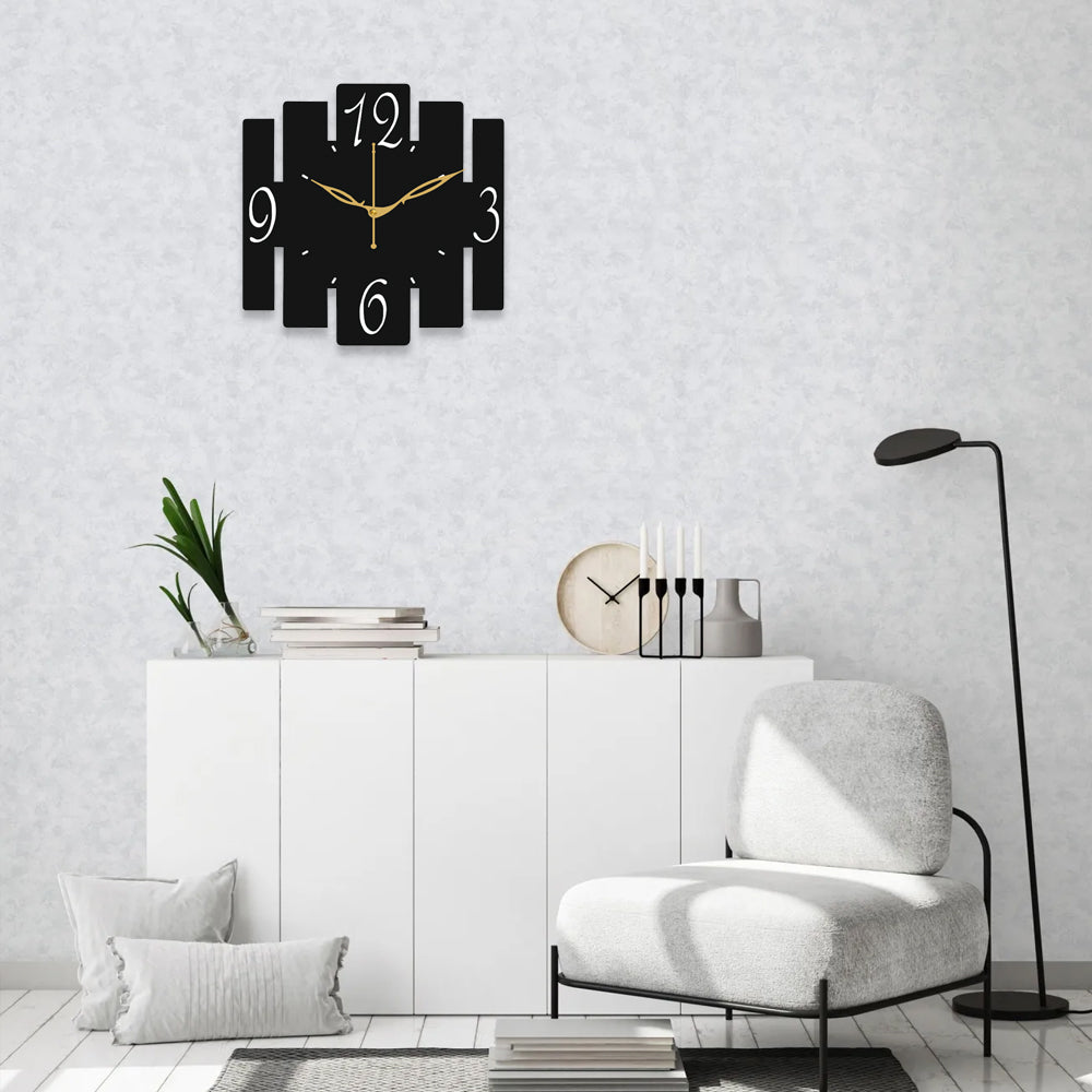 Decorative Wall Clock with Roman Numerals
