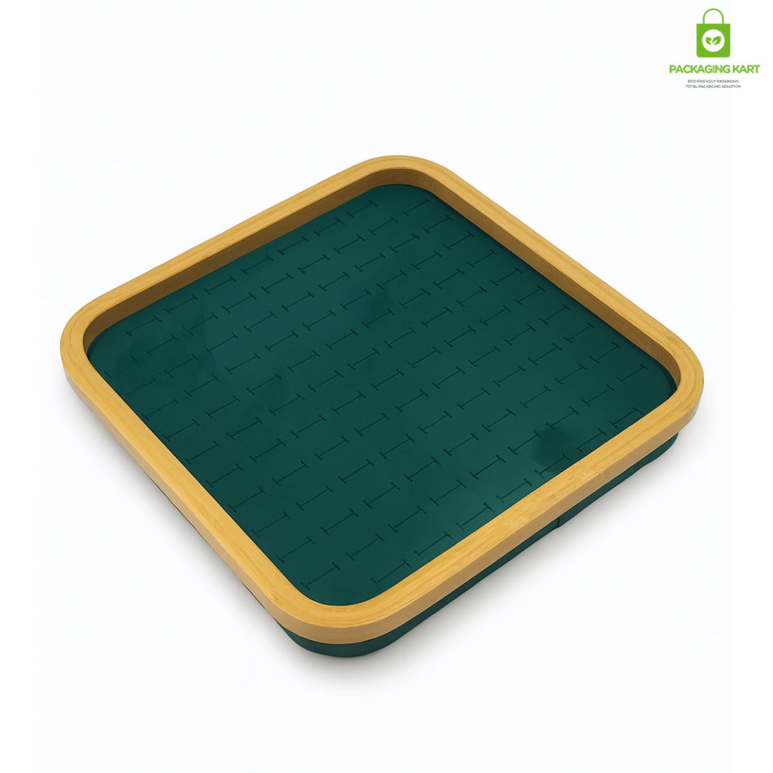 Premium Green Jewellery Ring Tray – Elegant Storage Solution