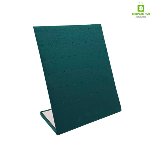 Velvet Green Jewellery Tray for Earrings & Studs