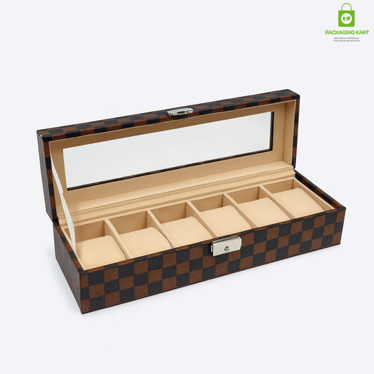 Premium Multi Colour Watch & Bracelet Jewellery Storage Box