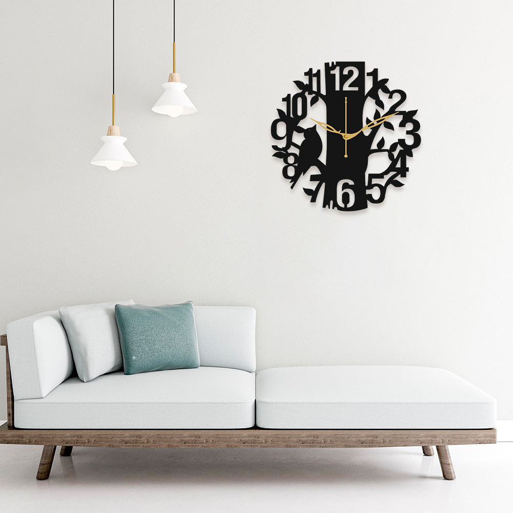 Handmade Rustic Decorative Wall Clock for Farmhouse Style