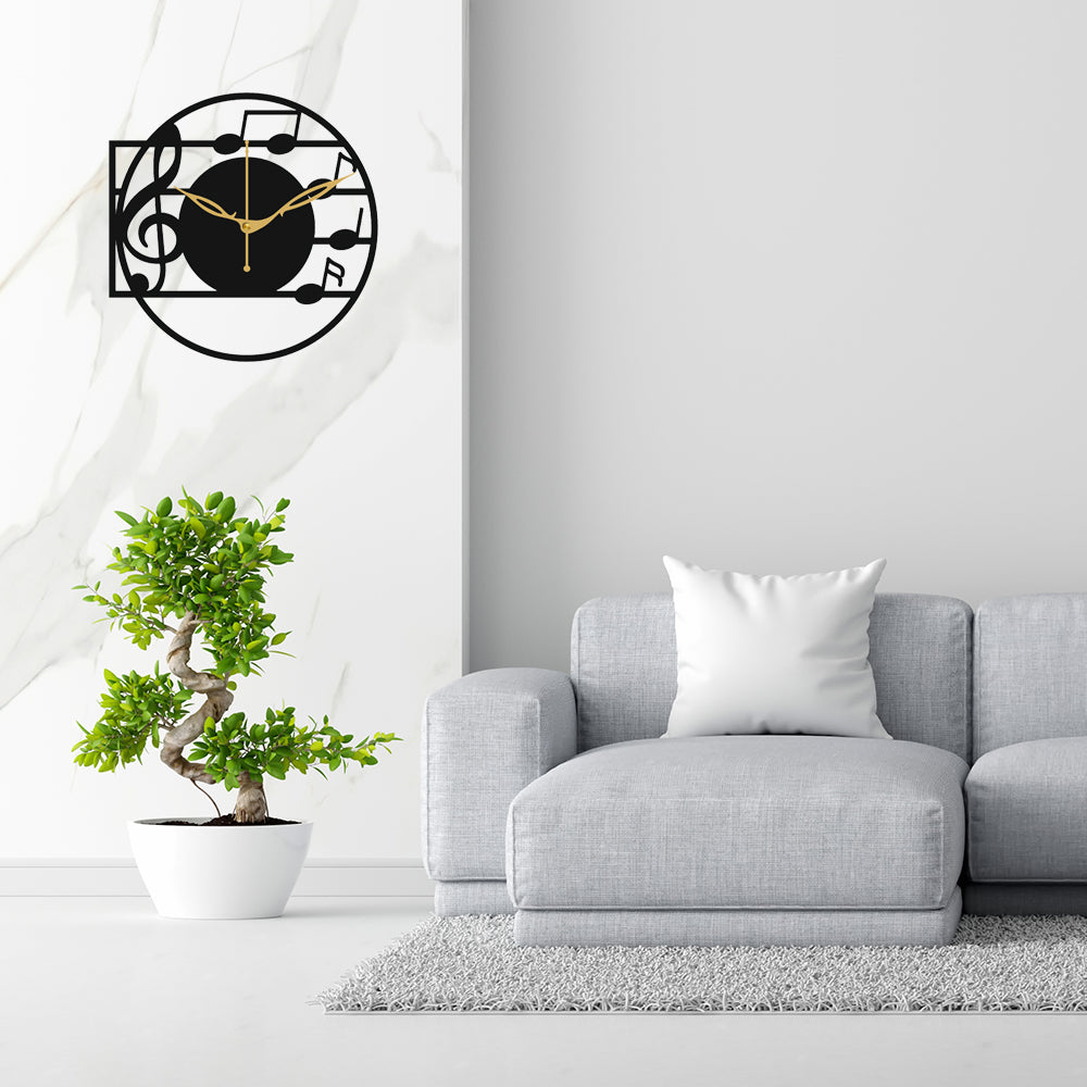 Handmade Artistic Decorative Wall Clock for Stylish Walls
