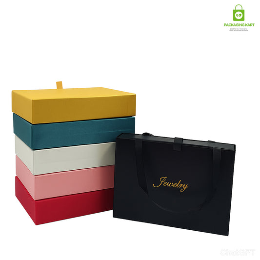 Fancy Paper Box for Jewellery Organizer – Stylish & Durable Storage