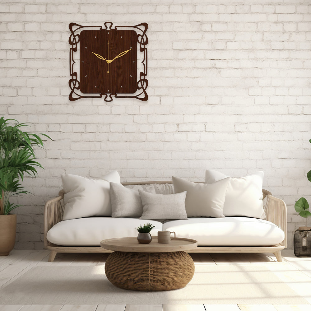 Antique Metal Decorative Wall Clock for Vintage Interiors