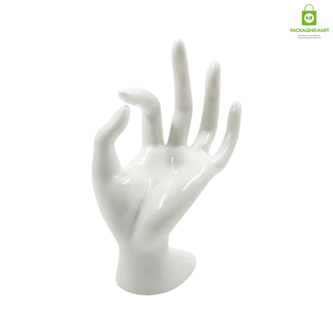 Mannequin OK Hand Finger Jewellery Glove Ring Bracelet Display Stand Holder Mannequin (Black