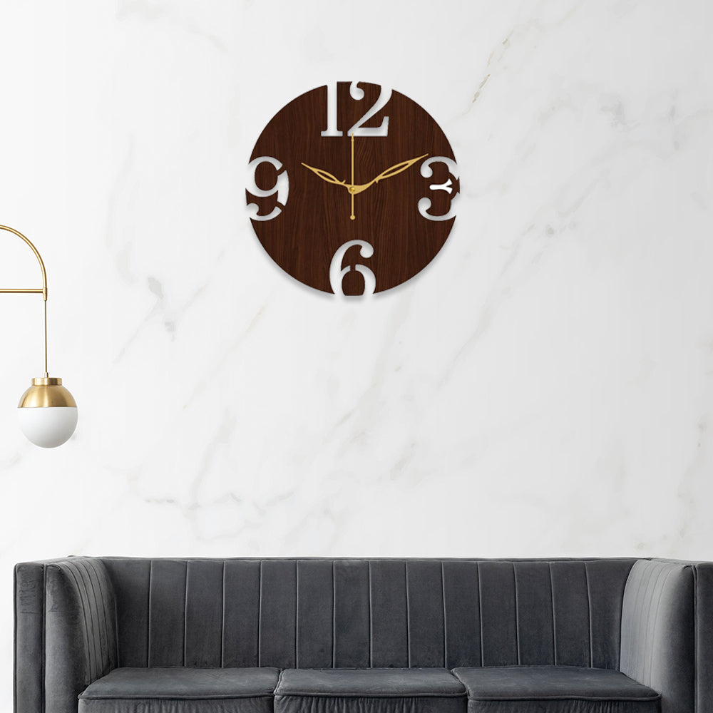 Handmade Wooden Decorative Wall Clock for Gifts