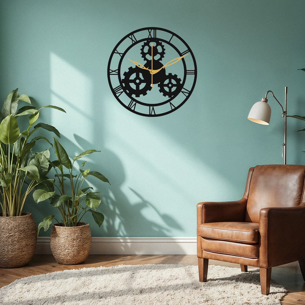 Designer Oversized Decorative Wall Clock for Statement Décor
