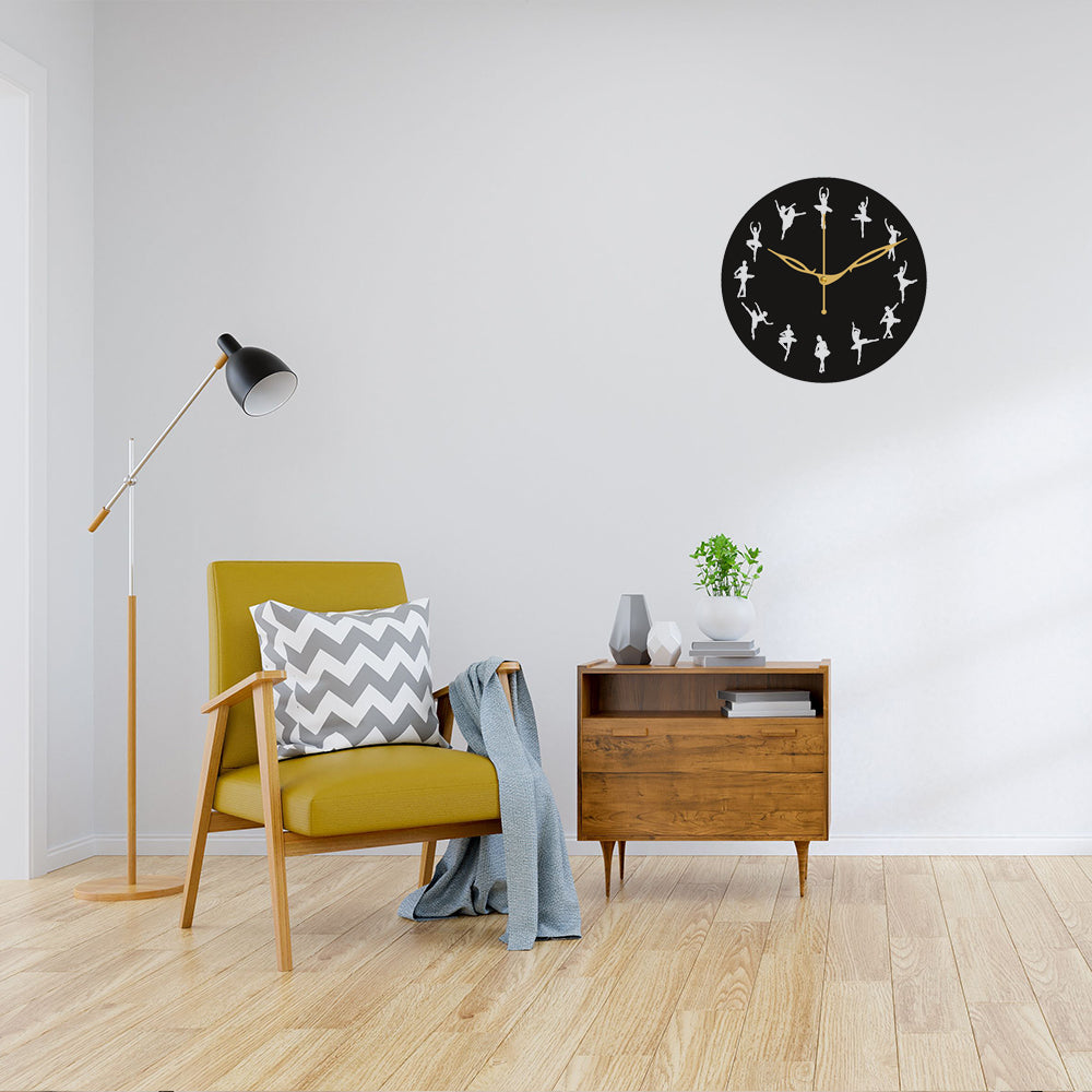Unique Shape Decorative Wall Clock for Home Décor