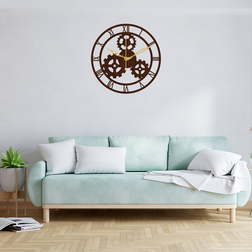 Elegant Round Decorative Wall Clock for Stylish Walls