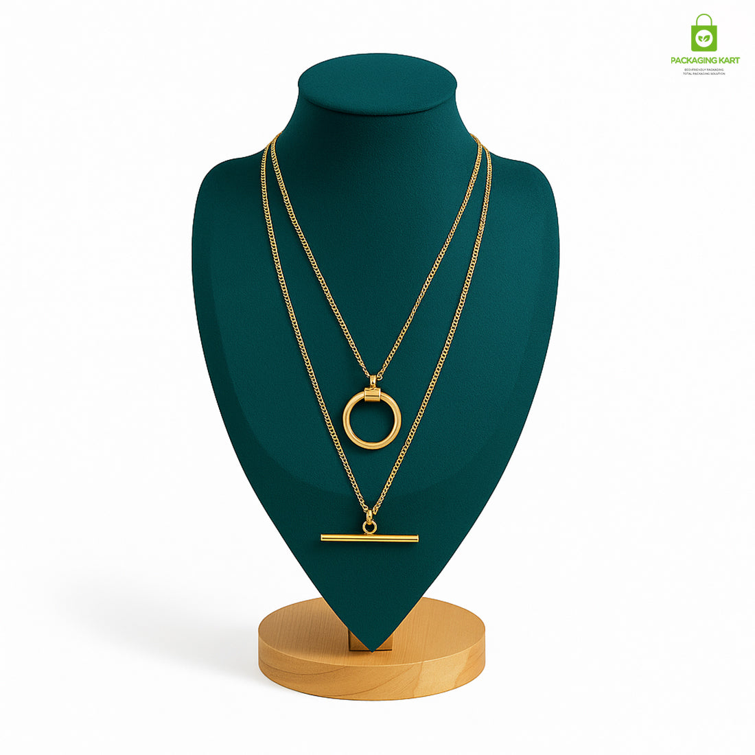Elegant Green Velvet Jewellery Set for Women ā Premium Look