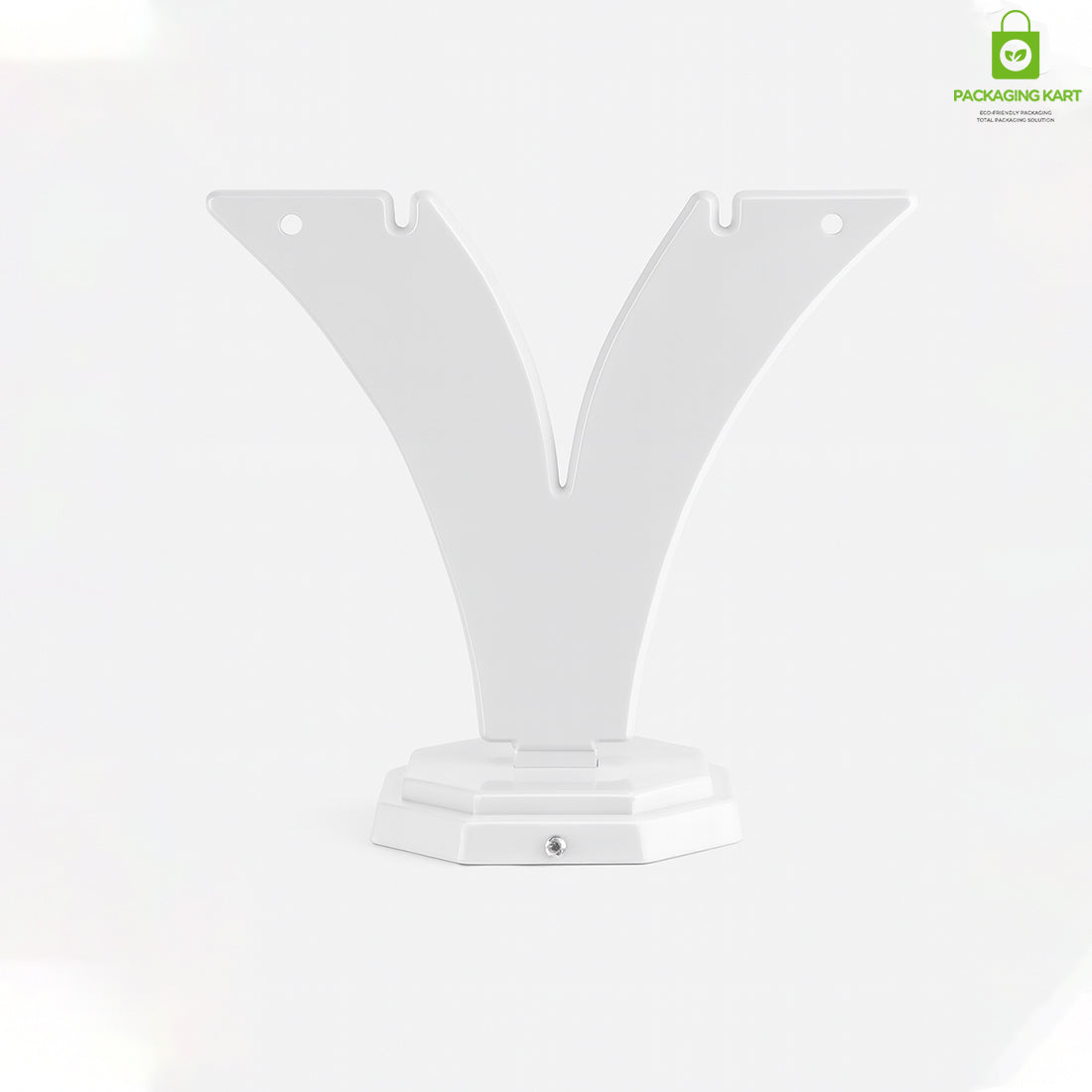 Minimalist White Earring Holder – Y Shape Jewelry Organizer