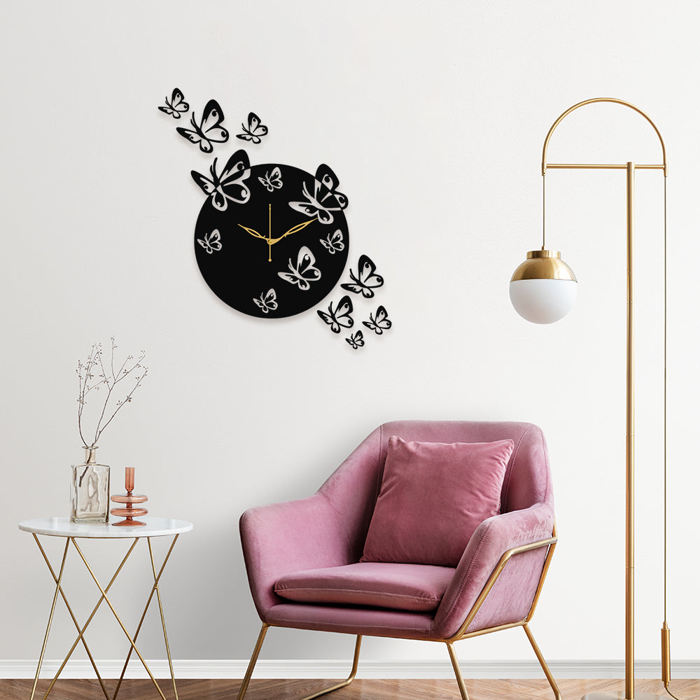 Fancy Round Decorative Wall Clock for Hall