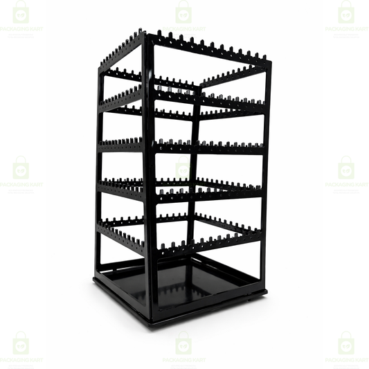 360° Rotating Earring Display Stand – Jewelry Organizer Rack for Earrings & Accessories
