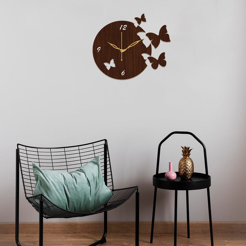 Wooden Analog Wall Clock – Perfect Gift Idea