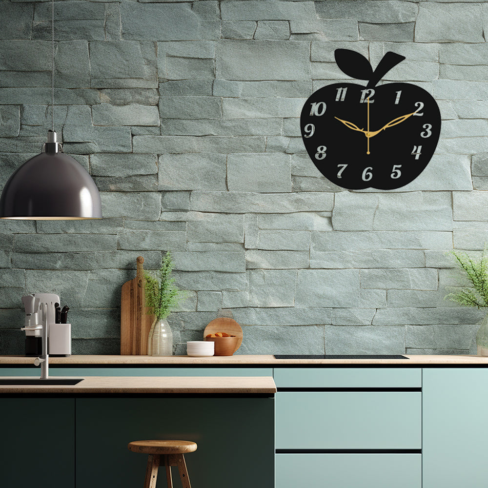 Rustic Wooden Decorative Wall Clock for Cottage Style