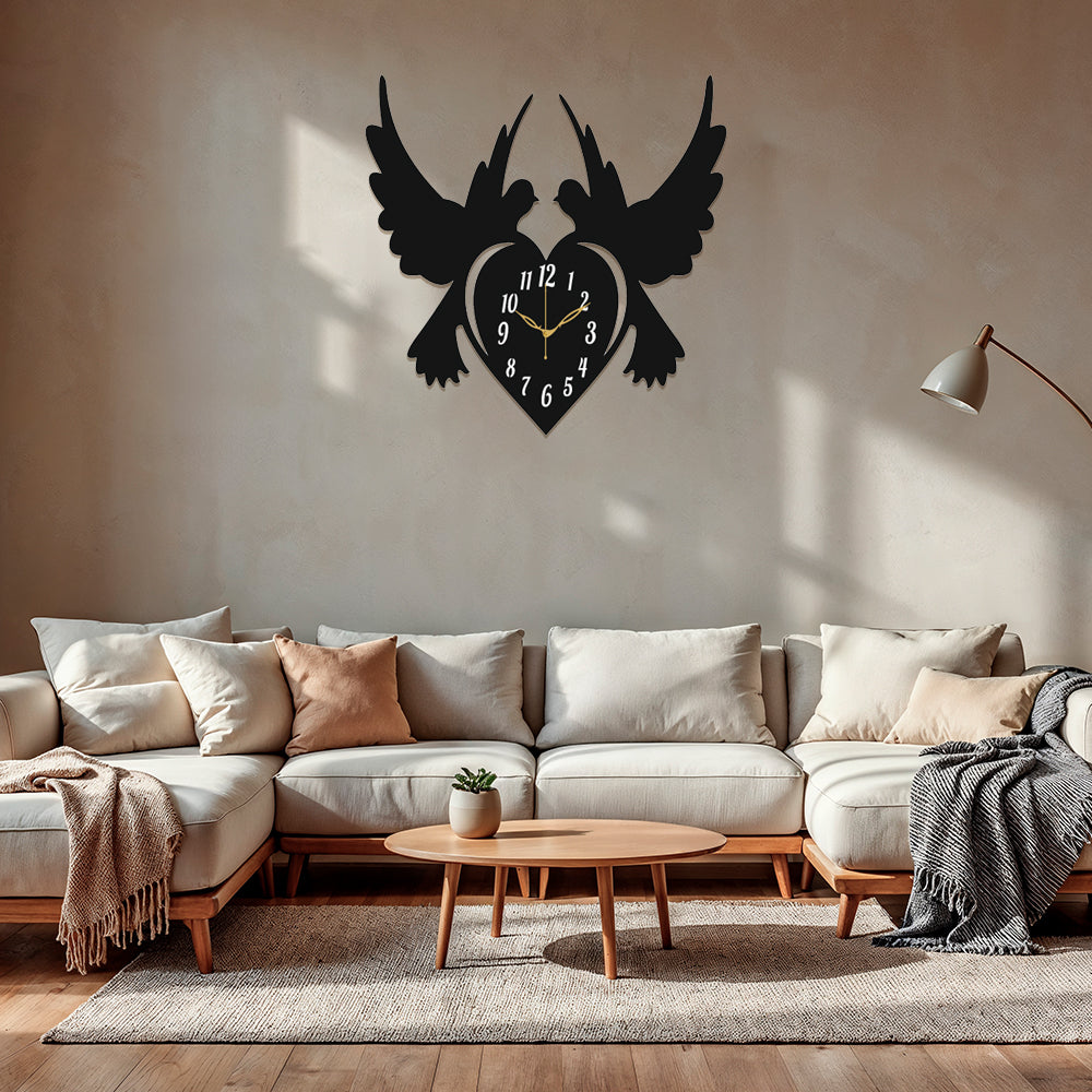Designer Wooden Analog Wall Clock for Wall Decoration