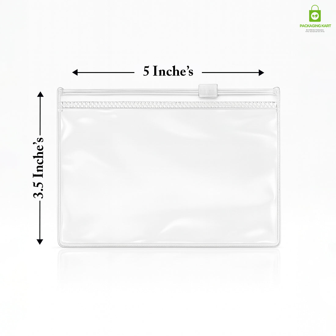 Jewellery Organiser Storage Pouches Clear Zip Lock Cover for Rings, Earings, Necklace, Transparent