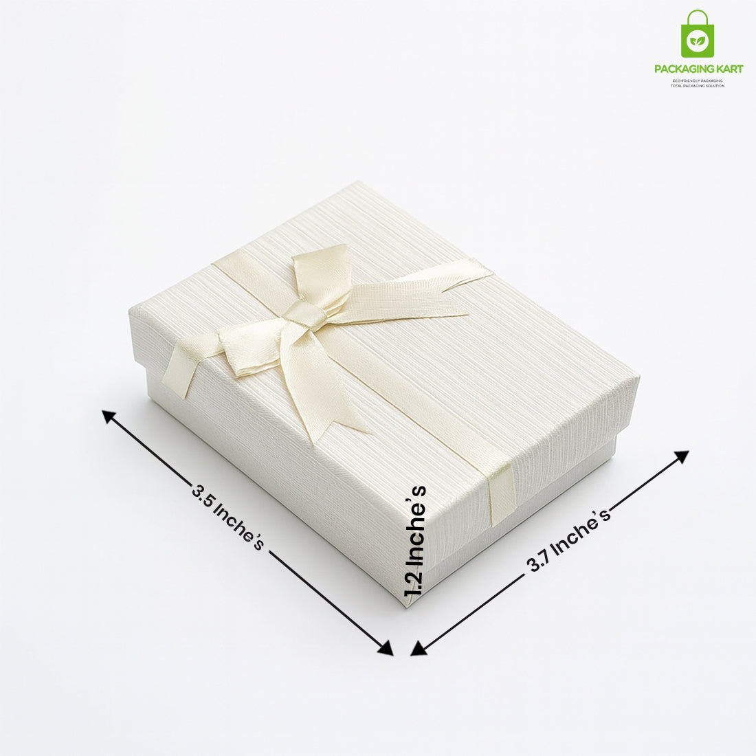 Elegant White Jewellery Organizer Box for Rings, Necklaces & Earrings