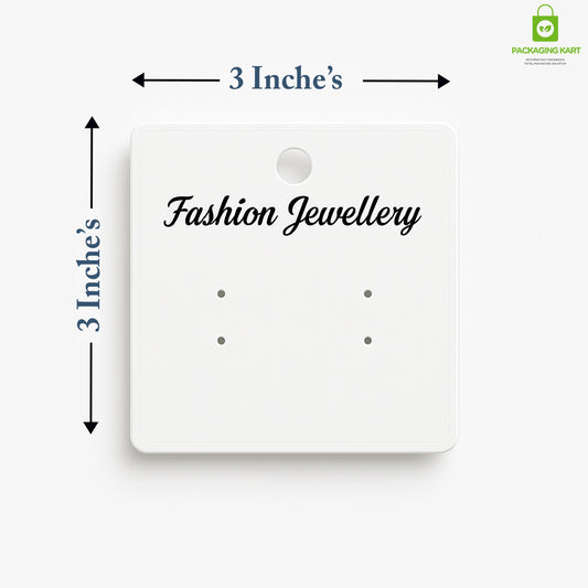 Small Stud Earring Display Cards – Perfect for Compact Packaging