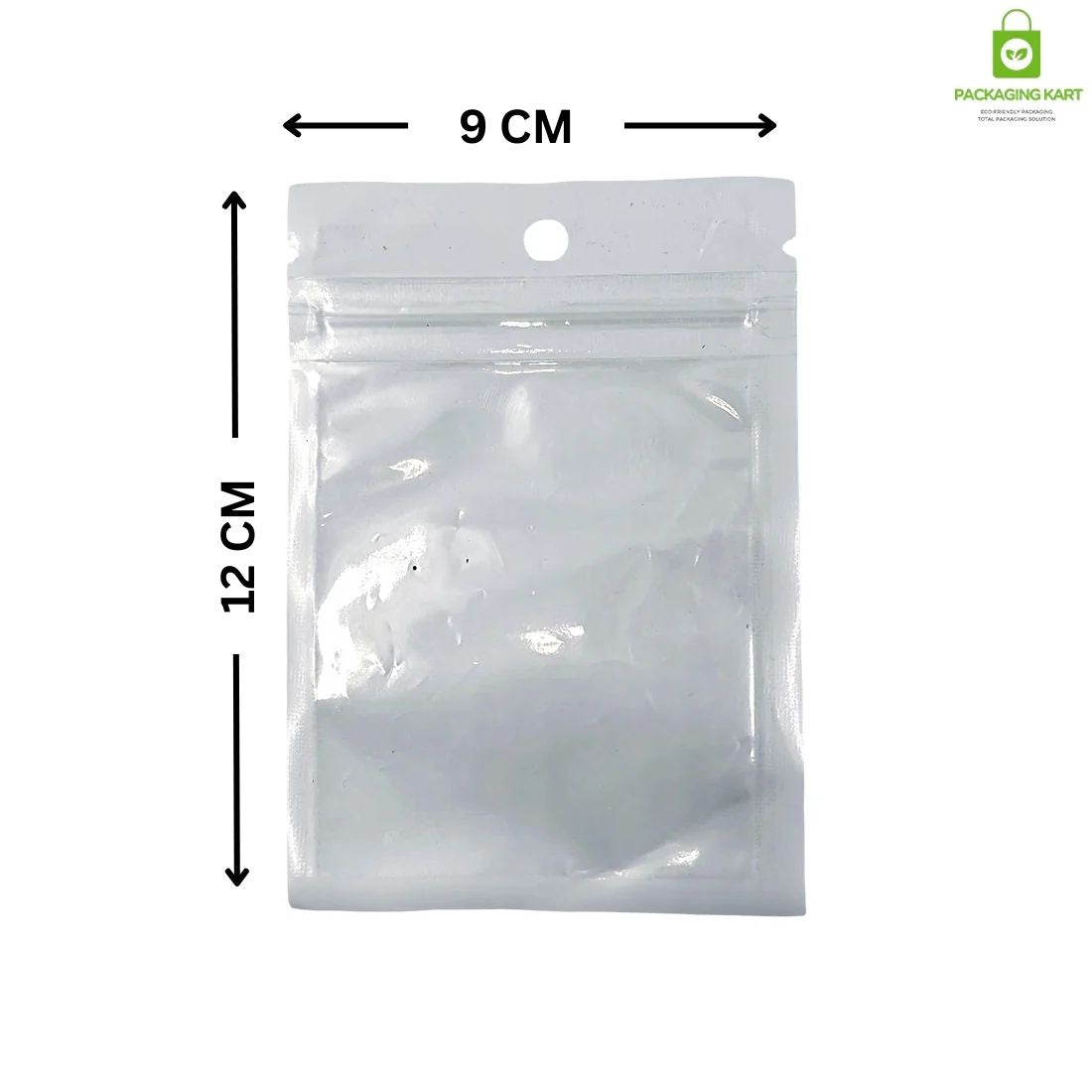 Premium White Zipper Bags for Kitchen Food Storage