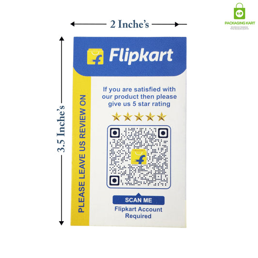 Flipkart Seller Rating Card for Positive Customer Feedback