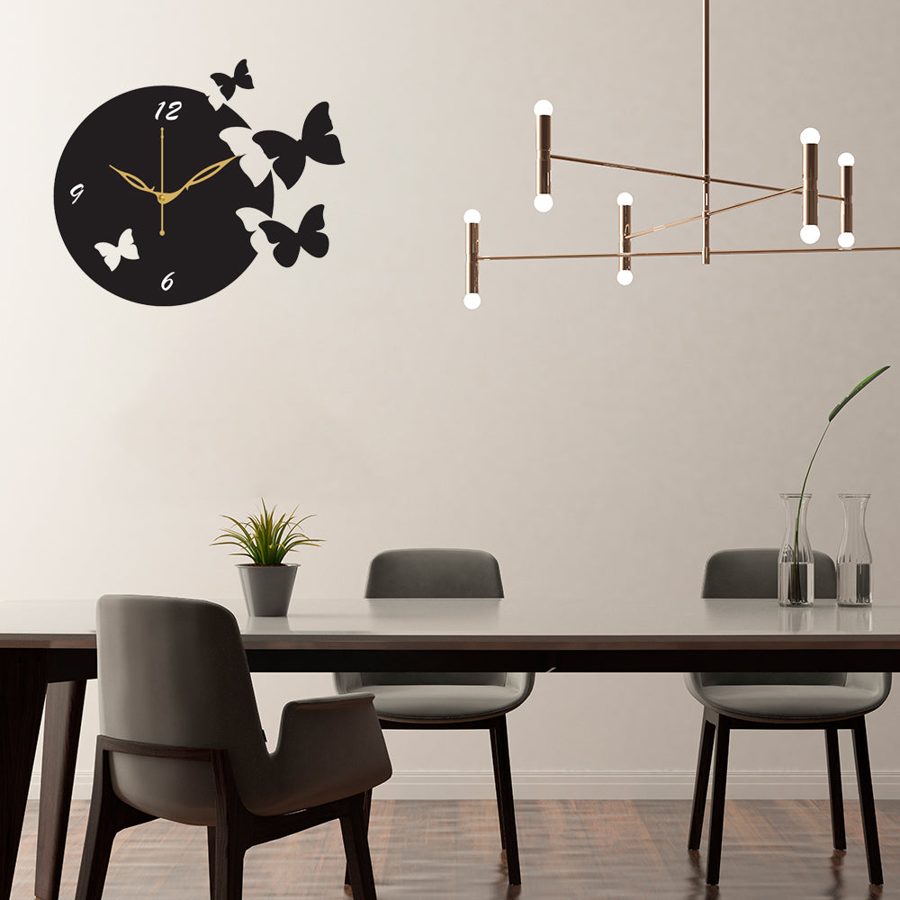 Premium Quality Wooden Analog Wall Clock – Silent Sweep