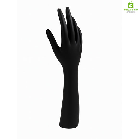 Premium Black Hand Statue Jewellery for Rings, Bracelets & Accessories